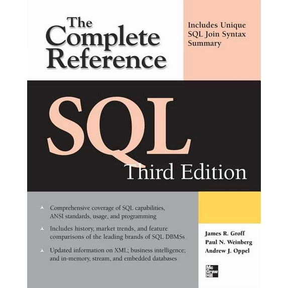 SQL the Complete Reference, 3rd Edition, (Paperback)