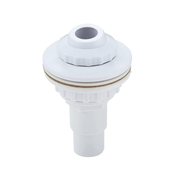 Complete Return Inlet Assembly for Above Ground Pool, 1-1/2" Male Hose Adapter, 3/4" Eyeball Outlet, Easy to Install and Clean, Ideal for Swimming Pools, Spas, and Hot Springs