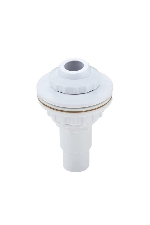 Complete Return Inlet Assembly for Above Ground Pool, 1-1/2" Male Hose Adapter, 3/4" Eyeball Outlet, Easy to Install and Clean, Ideal for Swimming Pools, Spas, and Hot Springs