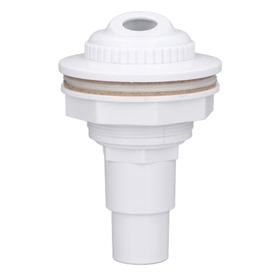 Complete Return Outlet Nozzle Fitting for Above Ground Pool with Gasket 1 Inch Pipe Adapter Outlet Nozzle Fitting New