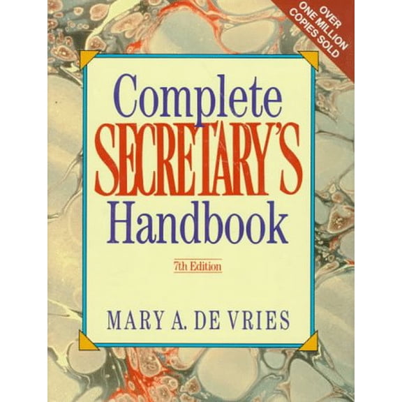 Pre-Owned Complete Secretary's Handbook (Hardcover) 0131596748 9780131596740