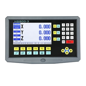 Complete Set 3 Axis LCD Digital Readout With 3 Pieces 0-1000mm Glass Linear Scale Encoder Sensor For Milling Lathe YH800-3 ,Convenient for Operation