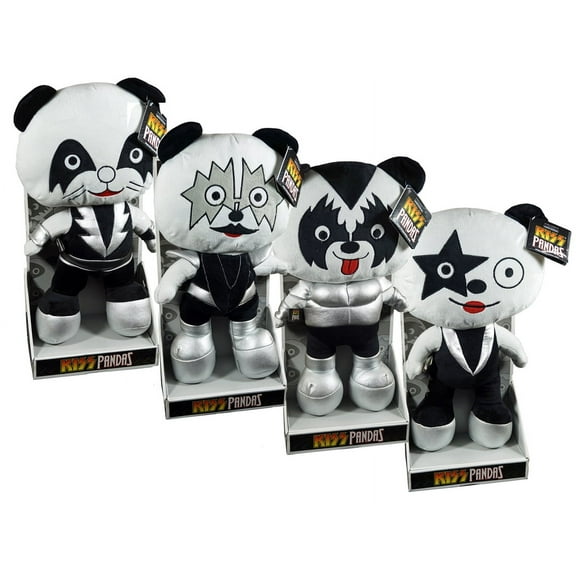 Complete Set of 4 KISS Pandas - For the Adult Collector