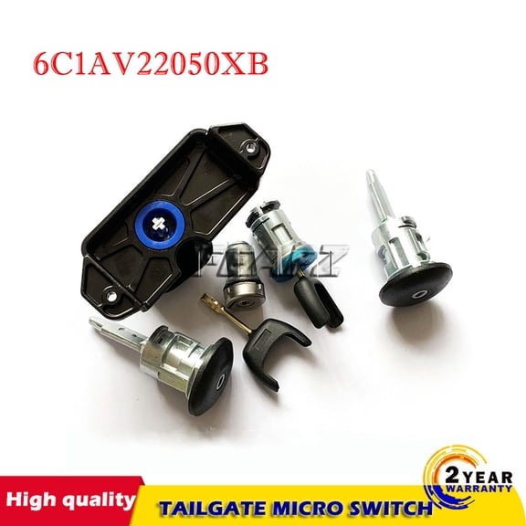 Complete Set of Left and Right Door Lock, Nice Ignition, For FORD NATO SIT MK7 4874508-4874507, 6C1AV22050XB 2006 2014