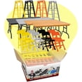 thumbnail image 1 of Complete Set of all 4 ULTIMATE Ladder, Table & Chairs Playsets for WWE & AEW Wrestling Action Figures, 1 of 4