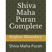 Complete Shiva Maha Puran Shiva Maha Puran, Paperback