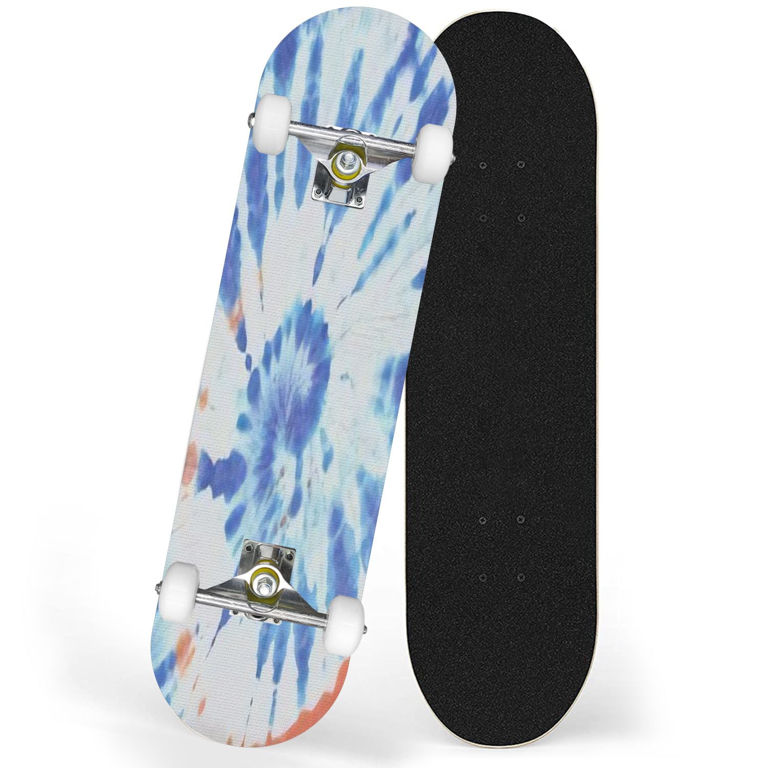 Complete Skateboards for Beginners,7 Layer Canadian Maple Double Kick ...