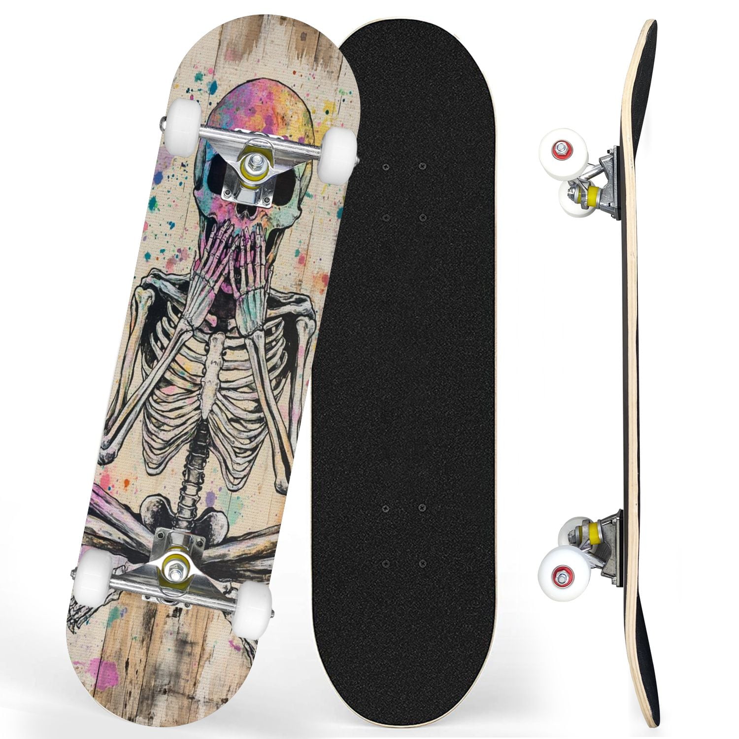 Punisher Skateboards Zombie 40 In. Longboard, Double Kick