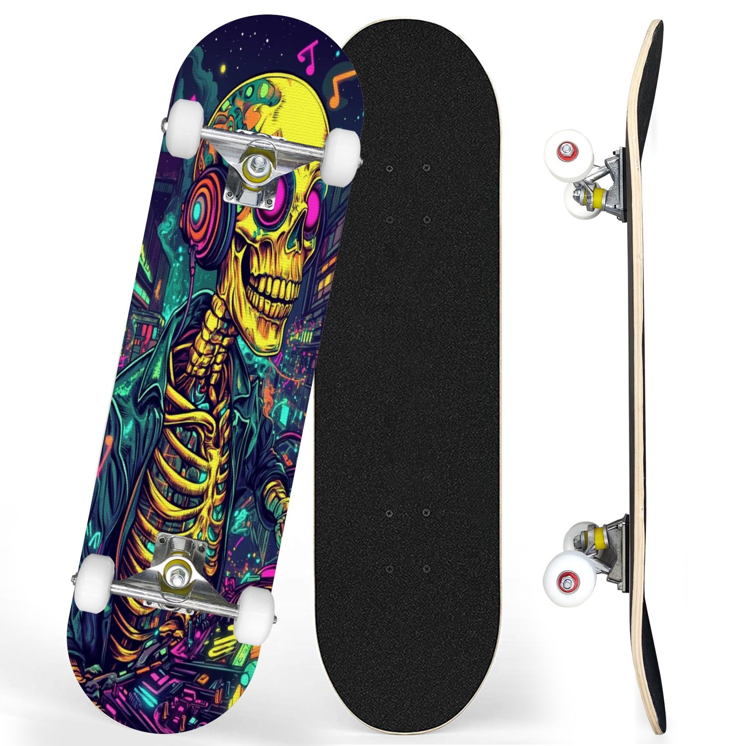 Punisher Skateboards Zombie 40 In. Longboard, Double Kick