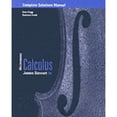thumbnail image 1 of Pre-Owned Complete Solutions Manual for Multivariable Calculus, Fifth Edition (Paperback) 0534393594 9780534393595, 1 of 1