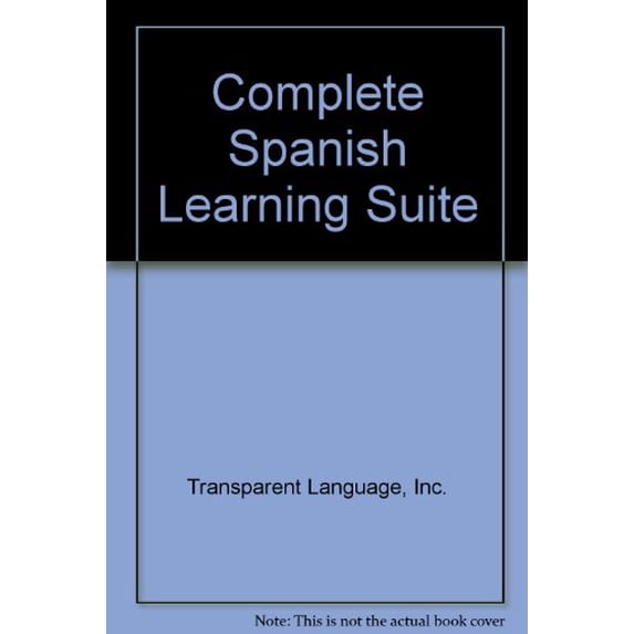 Pre-Owned Complete Spanish Learning Suite Paperback