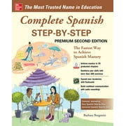 Complete Spanish Step-By-Step, Premium Second Edition (Paperback)