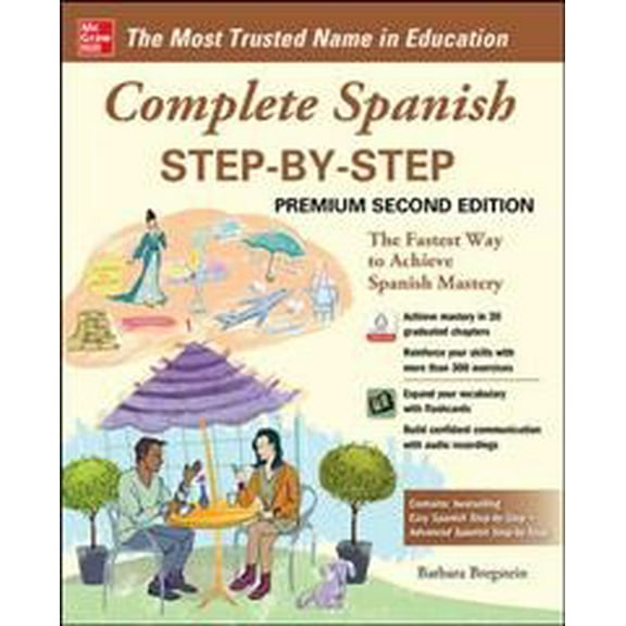 Pre-Owned Complete Spanish Step-by-Step, Premium Second Edition, 9781260463132, 1260463133, Paperback, 2 edition