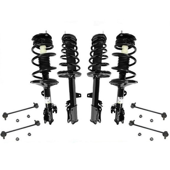 Complete Spring Struts for 01-03 Toyota Highlander 2.4L Front Wheel Drive