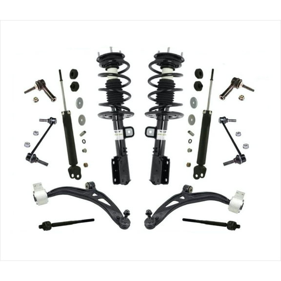 Complete Struts Shocks 12 Pcs Kit fits for All Wheel Drive Ford Explorer 11-12