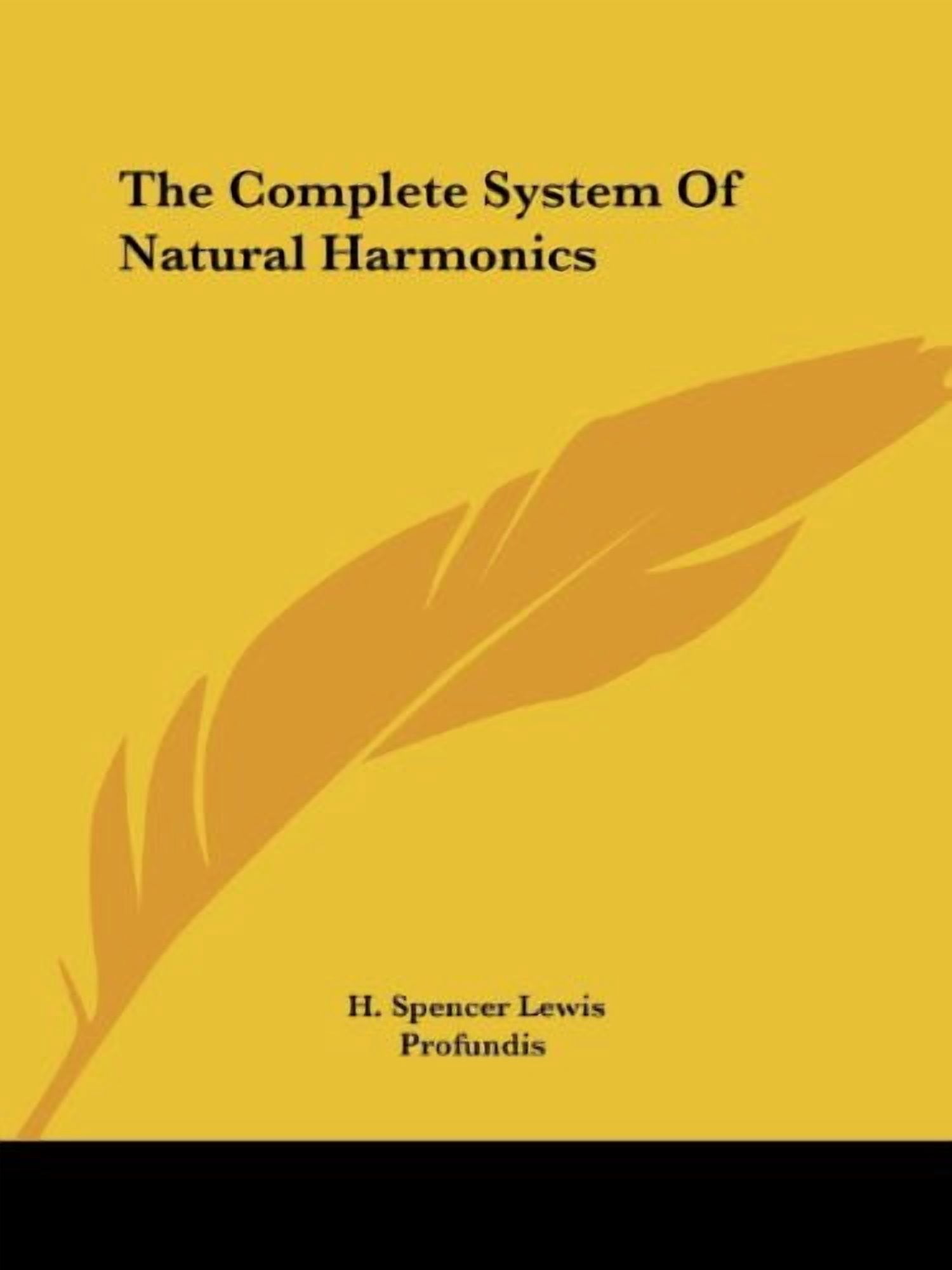 Complete System of Natural Harmonics