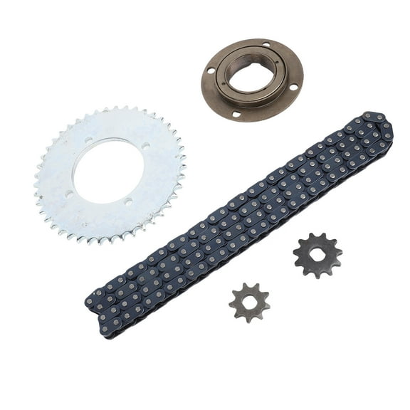 Complete T8F Sprocket  Chain Kit, 116 Links, Durable Steel, ATV Replacement Set