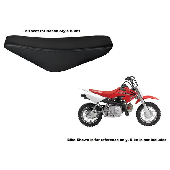 Complete Tall Seat Black Gripper Nonskid for Honda XR50 CRF50 50 SDG Pit Bikes