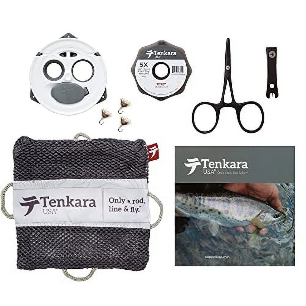 Complete Tenkara Kit Includes Keeper, Tapered Tenkara Line, Tippet, 3