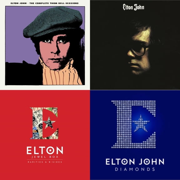 Complete Thom Bell Sessions (Ep) (180G/Purple LP Vinyl) & Elton John (Purple Splatter LP Vinyl/180G) & Jewel Box (3LP - Rarities & B-Sides) & Diamonds (2LP)