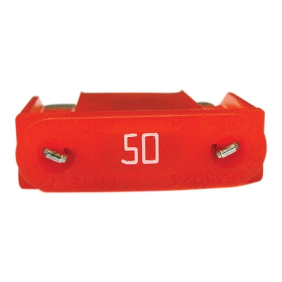 Complete Tractor Fuse Cartridge 3000-9238 Amps 50, Color red, Nickel Plated For Industrial Tractors