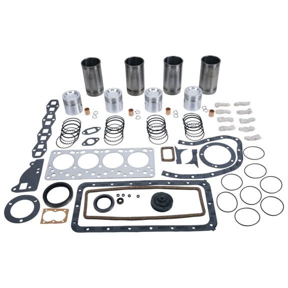 Complete Tractor New 1209-Z134 Engine Base Kit Compatible with/Replacement for Massey Ferguson 1752404M91