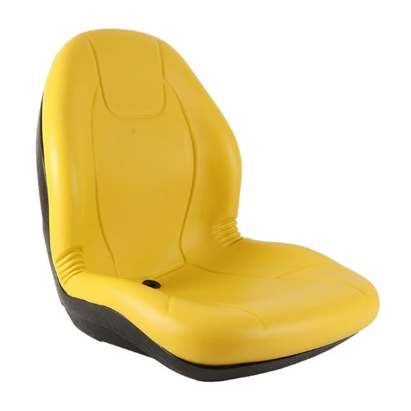 Complete Tractor Seat 3010-0060 Yellow Medium Back 21" Height