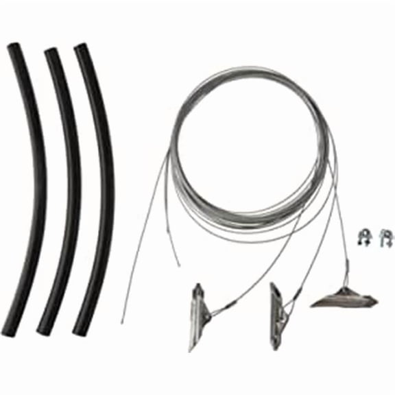 Complete Tree Kit Anchors, Silver & Black