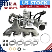 Complete Turbo Turbocharger 55565353 with Gasket Kit For Chevy Chevrolet Cruze 2011-2015 & Sonic 2012-2020 & Trax 2013-2021 & Buick Encore 2013-2021 1.4L Replaces 25198550, 25201063