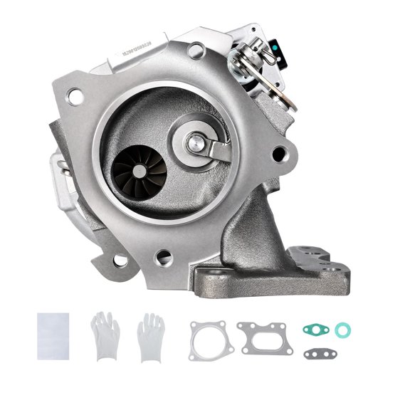 Complete Turbo Turbocharger Kit with Solenoid Valve Honda Civic 2016-2020 L4 1.5L Replace 49373-07012 for Auto Engine Repair