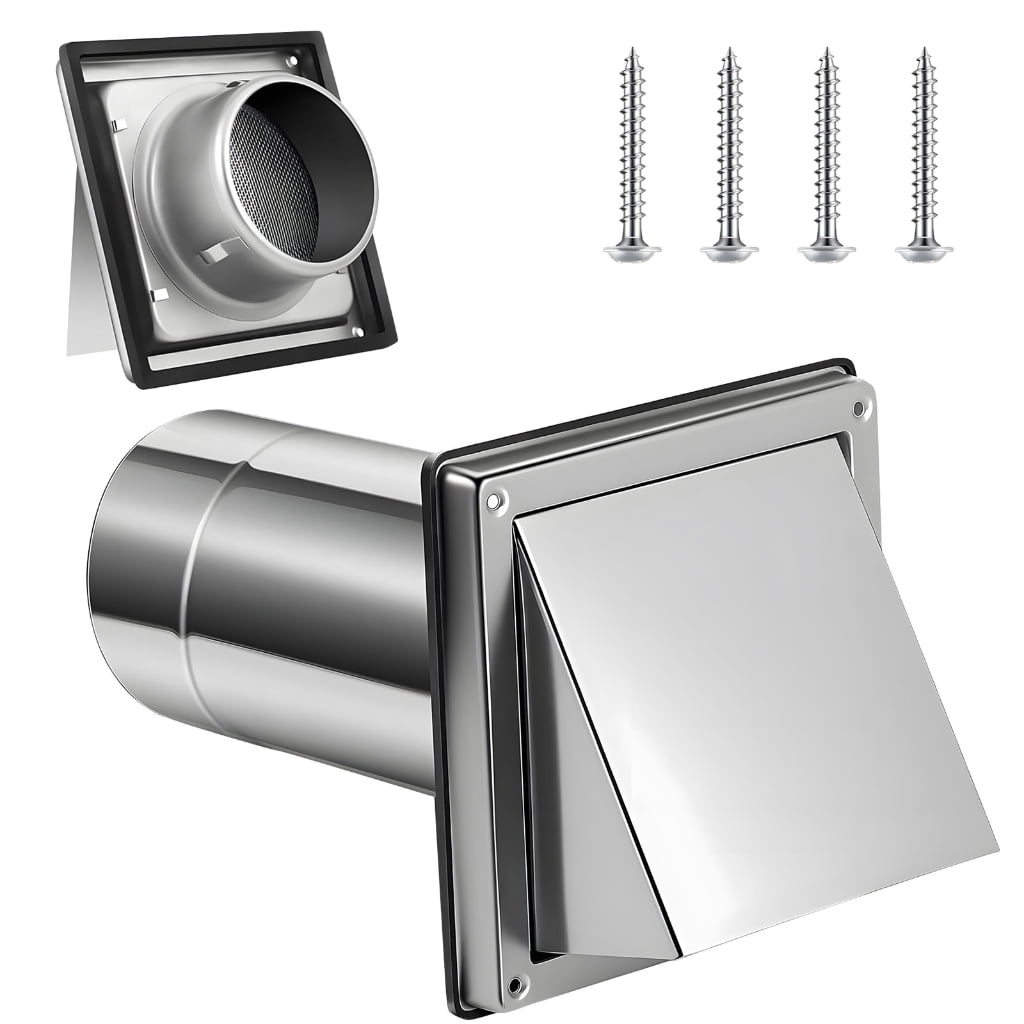 Complete Ventilation Accessory Set Cover and Parts Suitable for Dryer Exhaust