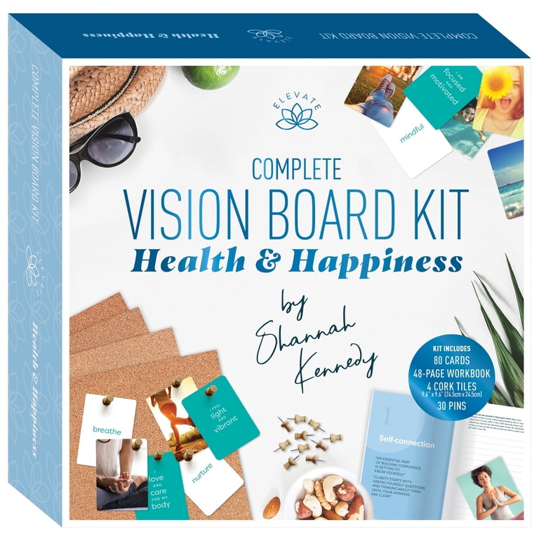 Elevate: Complete Vision Board Kit - Health & Happiness - Wellness