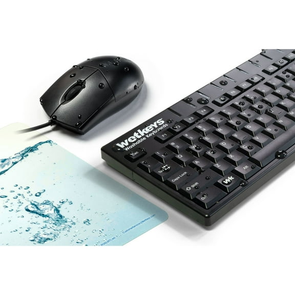 Complete Washable Keyboard Mouse Pad Bundle