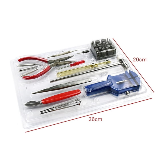 Complete Watch Repair Tool Set - Includes Pliers, Tweezers, Screwdrivers, and More for Watch Maintenance APPLAYERR Spare Part
