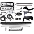 thumbnail image 1 of Speedway Motors Complete Weatherstripping Kit, Door Trunk and Hood Rubber Seal Set, Body Weatherstrip Replacement Kit, Compatible with 1967 Chevy Camaro and Pontiac Firebird, 1 of 2