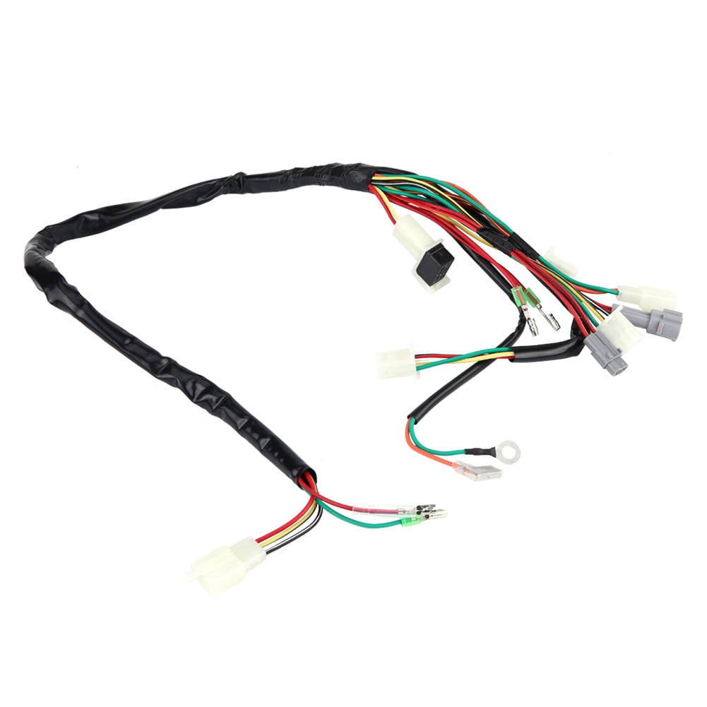 Complete Wiring Harness, Motorcycle Wiring Harness Assembly ABS Plastic
