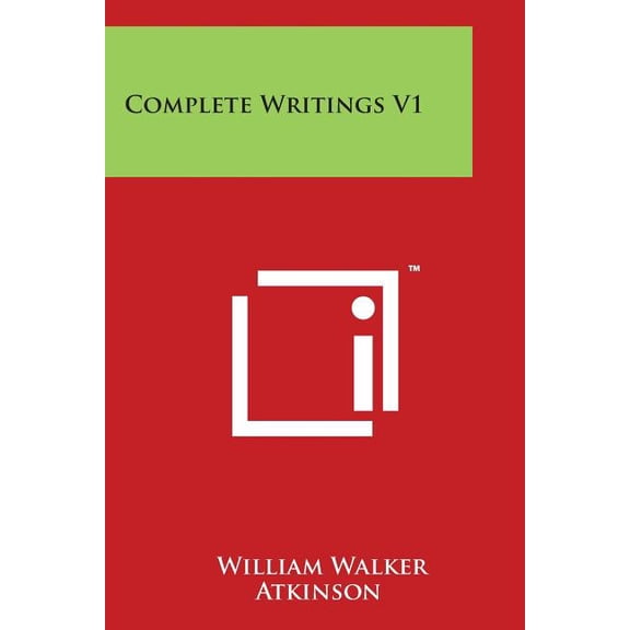 Complete Writings V1, (Paperback)