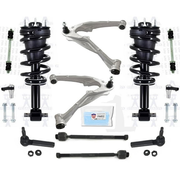 Complete Z55 Electronic Spring Struts W Aluminum Arms for GM Suburban 1500 07-14