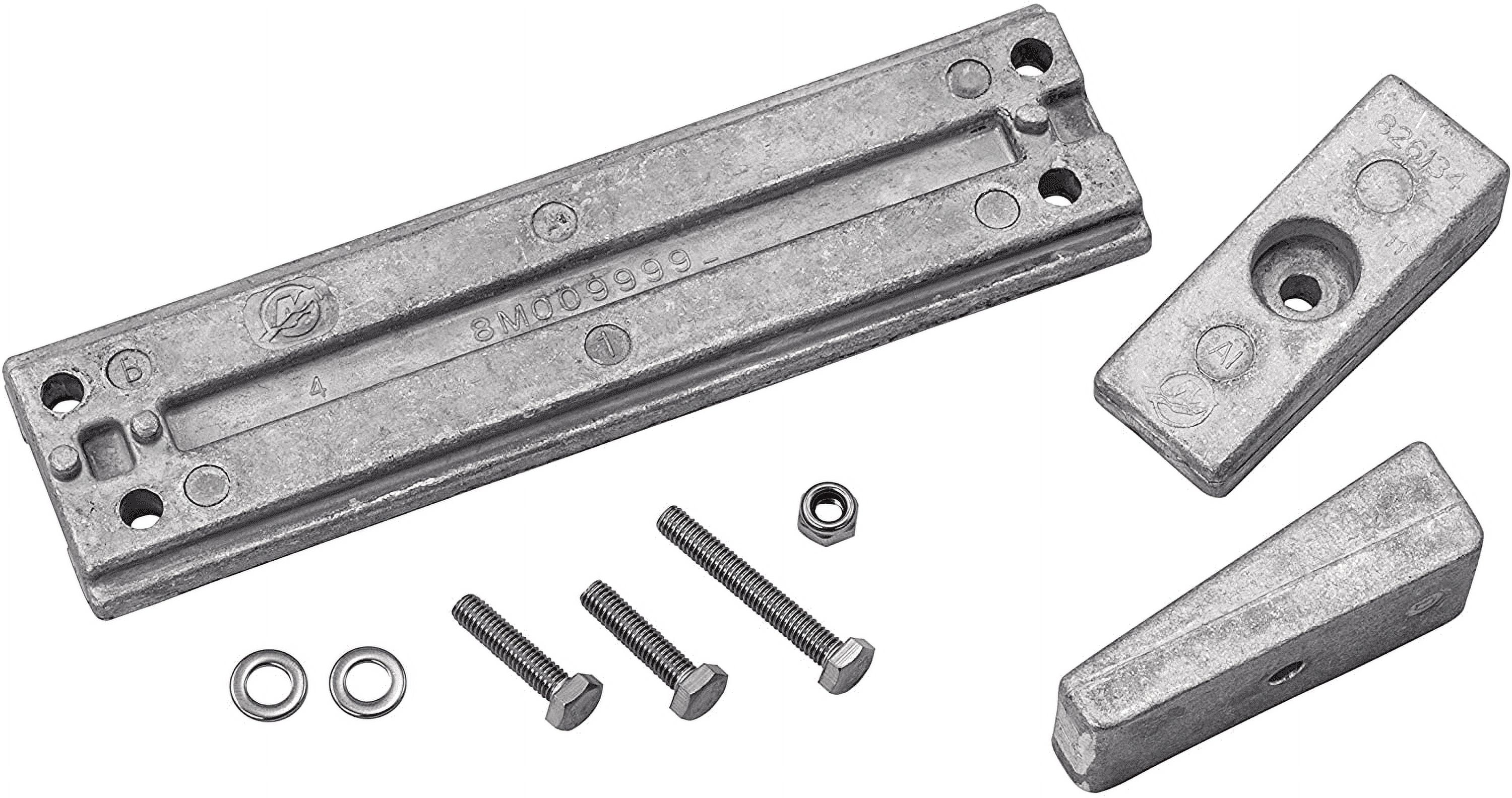 Complete Zinc Anode Kit Fits Mercury and Mariner Outboards US Military Grade Zinc Kit Replaces