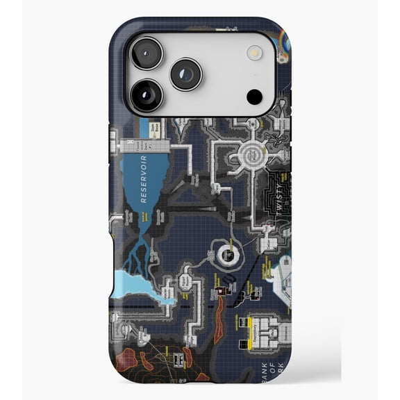Complete Zork Map M1175, Case for iPhone 17/16/15/14/13/12/11 Pro Max – Stylish Unisex Protective Cover