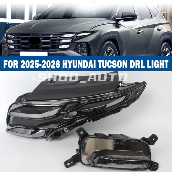 Complete for 2025 2026 Hyundai Tucson LED DRL Daytime Running Light Left  Spec