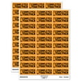 thumbnail image 1 of Completed Together Pencil Teacher Student School Sticker Set - Orange - Matte Finish - 1.75" Medium, 1 of 7