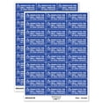 thumbnail image 1 of Completed for Skill Practice No Grade Recorded Teacher Student School Sticker Set - Dark Blue - Gloss Finish - 1.75" Medium, 1 of 7