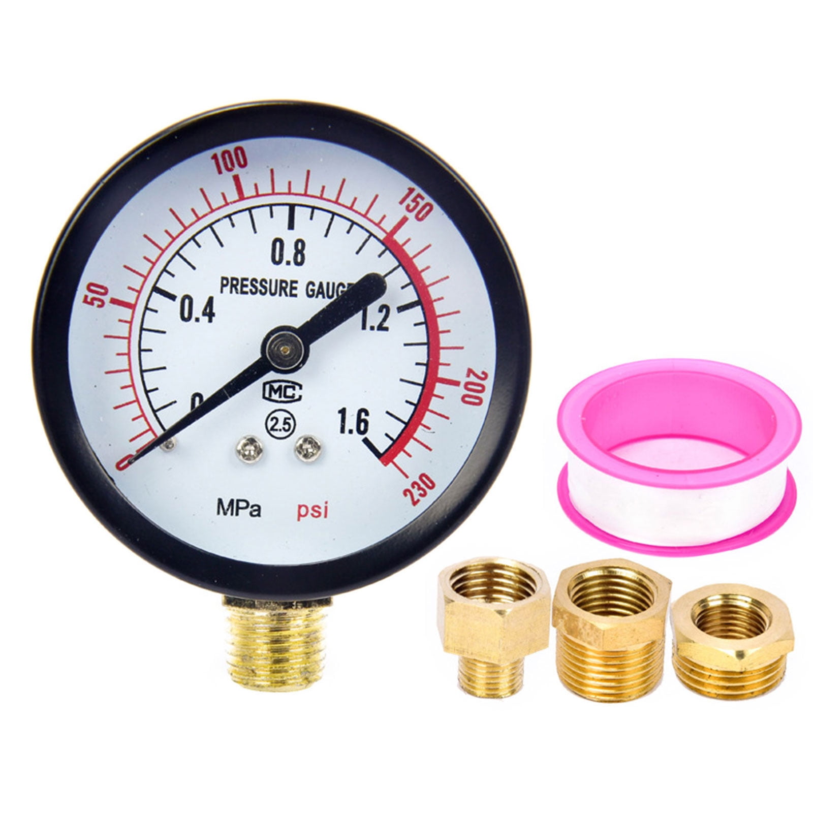 Completely Air Compressor Gauge Set With 3Connectors For Precise ...