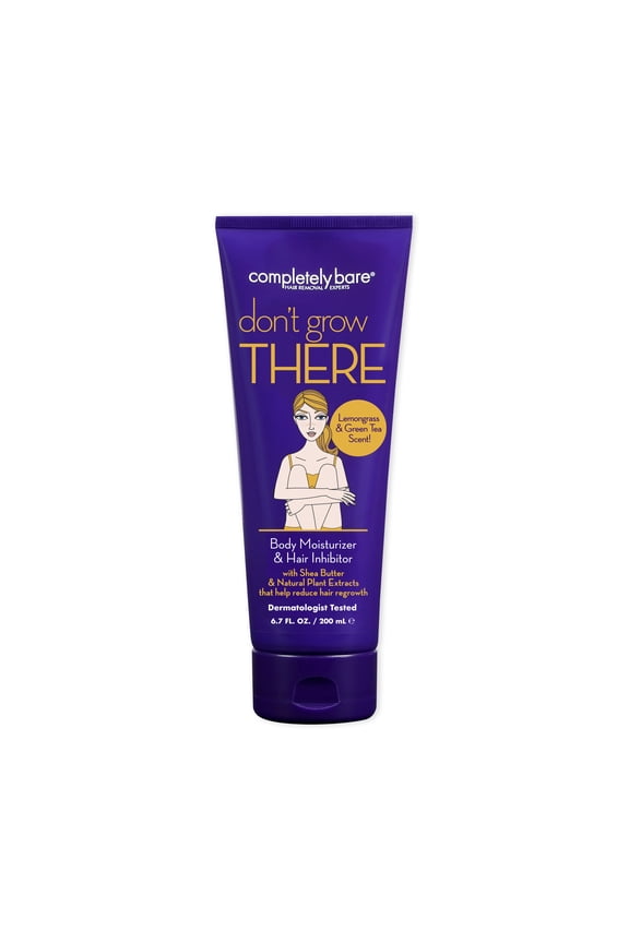Don't Grow There Body Moisturizer & Hair Inhibitor, 6.7 FL OZ