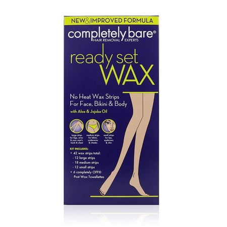 Completely Bare Wax Strips Face & Body 42