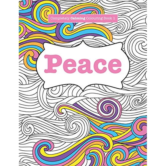 Pre-Owned Completely Calming Colouring Book 1 : Peace (Paperback)
