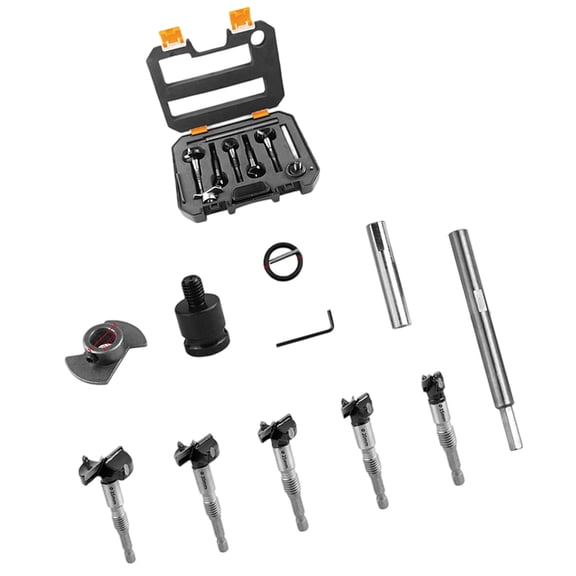 Completely Woodworking Drill Bit Collection For Professional Use Includes SelfCentering Bits And Storage Case