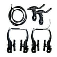 thumbnail image 1 of Completes Bike Brakes Set Universals Bike Front and Rear Brake with Calipers Levers Cables Mountain Bike V Brake Set, 1 of 9