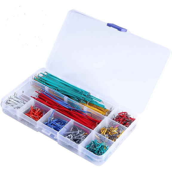 Completes Set Of 140 Jumper Wire For Breadboards Featuring Lengths From 2mm To 125mm for Most Your Wiring Needs